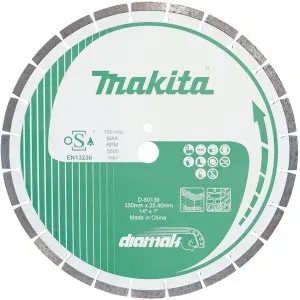 Makita D-80139 kotouč řezný diamantový segmentový Diamak 350x25.4mm