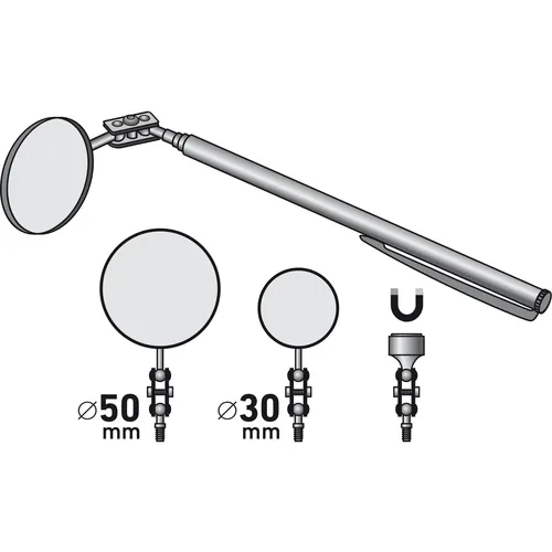 Zrušeno! nahrazeno výrobkem 8863011 sada teleskopická 4dílná, max. délka rukojeti 675mm EXTOL PREMIUM 8863010