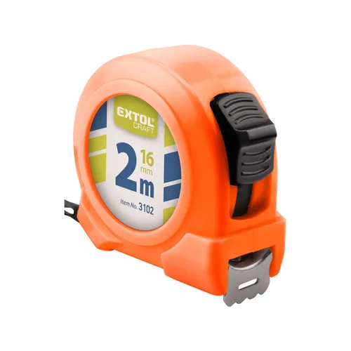 Zrušeno! nahrazeno výrobkem 921002 metr svinovací, 2m, š. pásku 16mm EXTOL CRAFT 3102