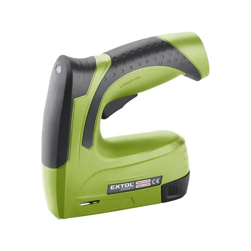 Zrušeno! nahrazeno výrobkem 420101, sponkovačka/hřebíkovačka aku, 3,6v li-ion, 1300mah EXTOL CRAFT 402900