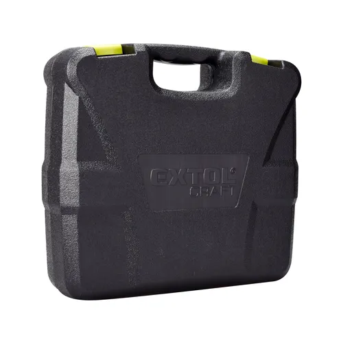 Zrušeno! nahrazeno výrobkem 422801 vrtací šroubovák aku 12v li-ion s nářadím, sada 46ks EXTOL CRAFT 422800