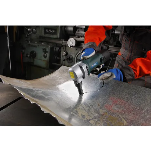 Zrušeno! nahrazeno výrobkem 8797206, nůžky na plech, prostřihovačky elektrické, 500w EXTOL INDUSTRIAL 8797205