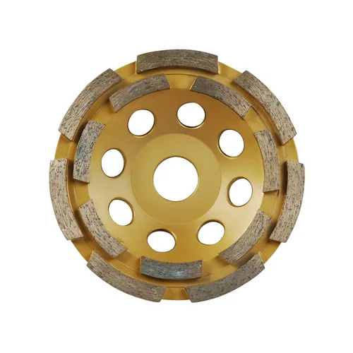 Zrušeno! nahrazeno výrobkem 8703122, kotouč diamantový brusný dvouřadý, 125x22,2mm EXTOL PREMIUM 8803122