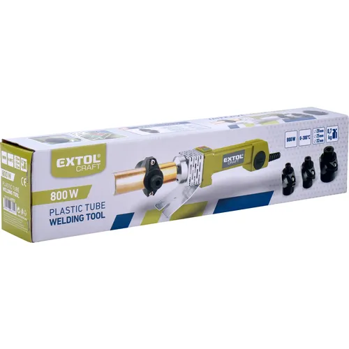 Zrušeno! nahrazeno výrobkem 419313, svářečka polyfúzní, 800w EXTOL CRAFT 419312