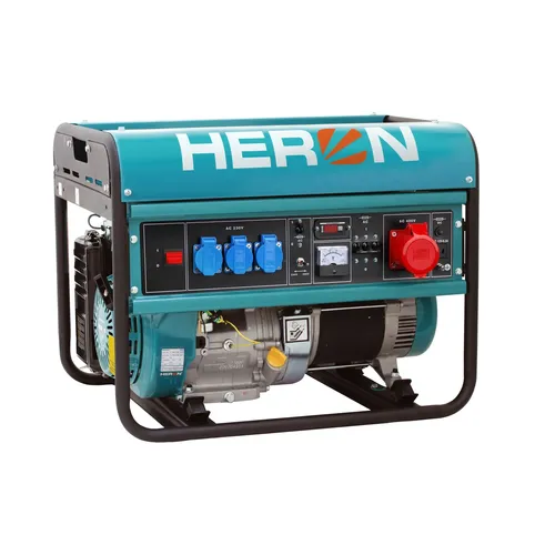 Elektrocentrála benzínová 15hp/6,8kw (400v) 5,5kw (230v) HERON 8896118