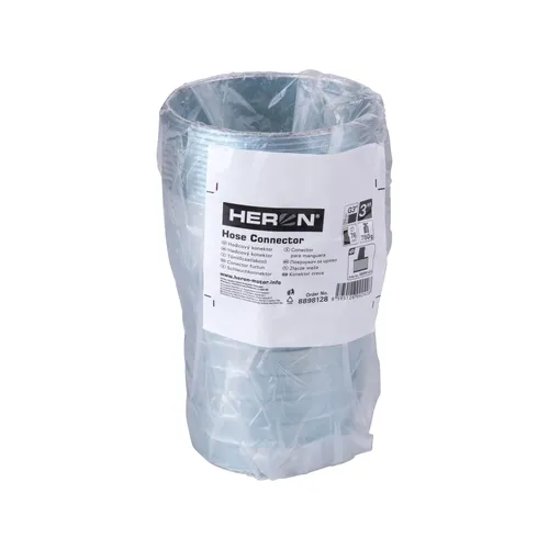 Zrušeno! nahrazeno výrobkem 8898126, konektor pro hadici, 3", g 3", pozinkovaná ocel HERON-prislusenstvi 8898128