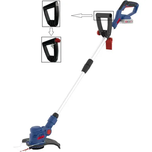 Akumulátorový vyžínač trávy RT 18-0 Güde 58599