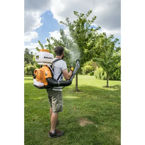 Riwall PRO RPSD 52 benzínový rosič zádový 14 l