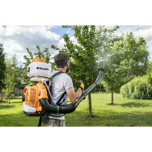 Riwall PRO RPSD 52 benzínový rosič zádový 14 l