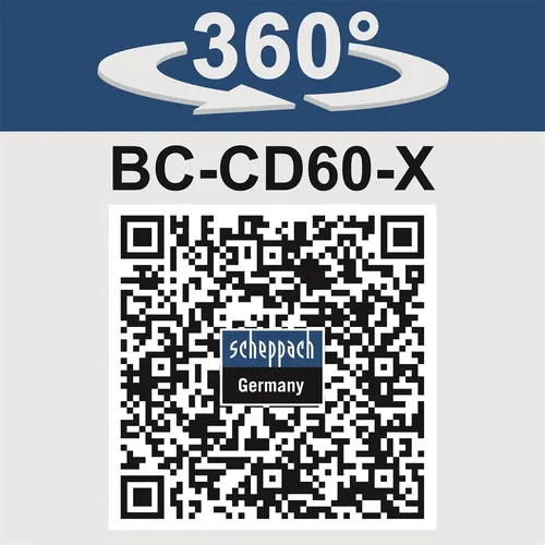 Scheppach BC-CD60-X 20 V IXES aku příklepový vrtací šroubovák (bez baterie a nabíječky)