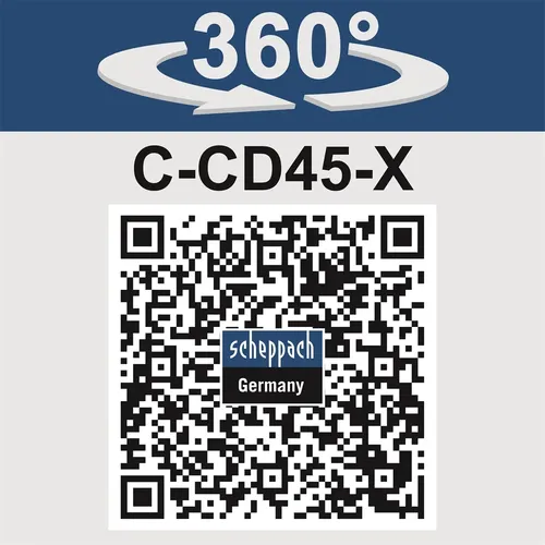 Scheppach C-CD45-X 20 V IXES aku příklepový vrtací šroubovák (bez baterie a nabíječky)