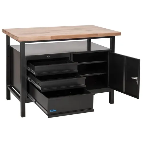 Dílenský stůl P 1200 SLT Black Line Güde 40838