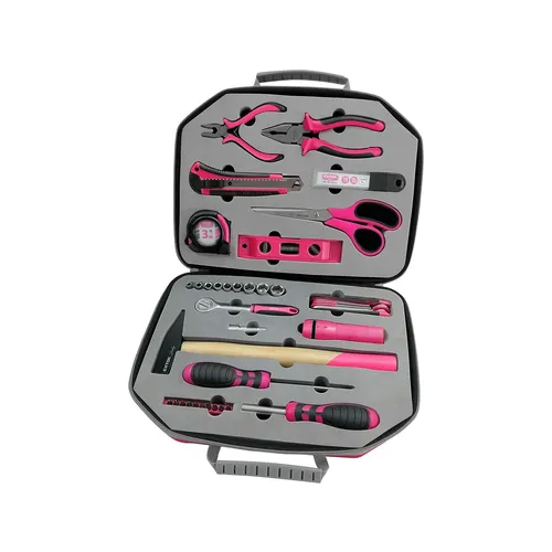 Sada nářadí 47ks, 1/4", crv EXTOL LADY 6590