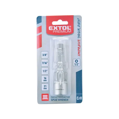 Klíč na radiátory pětistupňový, 1/2"vnitřní čtyřhran EXTOL PREMIUM 8816200