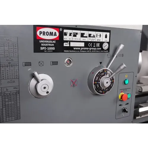 Proma SPI-1000 - Soustruh na kov s digitálním odměřováním