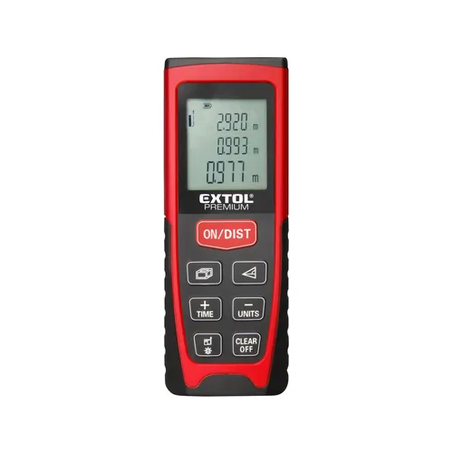 Zrušeno! nahrazeno výrobkem 8820042, metr laserový digitální EXTOL PREMIUM 8820041