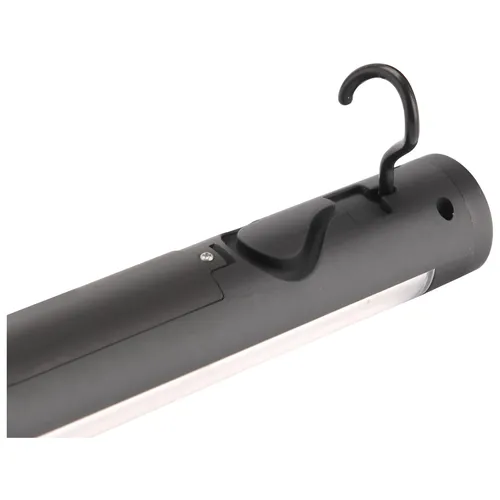 Zrušeno! nahrazeno výrobkem 43155,svítilna 3w+3w cob led s kloubem a magnetem, 3w led - 160lm, 3w cob - 220lm EXTOL LIGHT 43112