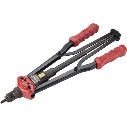 Zrušeno! nahrazeno výrobkem 4770635, kleště nýtovací pákové samovysouvací se stupnicí, m3-m12, 440mm FORTUM 4770630