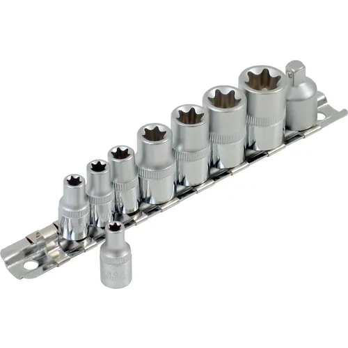 Zrušeno! nahrazeno výrobkem 8818114, klíče nástrčné vnitřní torx 10ks, e5-e16 Nezadaná 53800