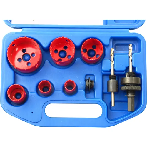 Zrušeno! nahrazeno výrobkem 8801602, vrtáky korunkové hss/ bi-metal, sada 9ks Nezadaná 28670