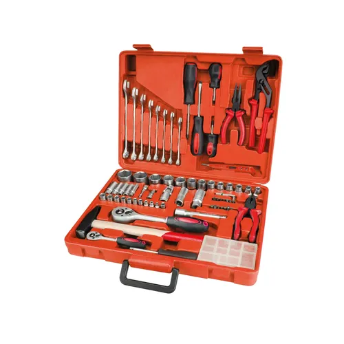 Zrušeno! nahrazeno výrobkem 8818411, sada nářadí 73ks, 1/4" a 1/2" EXTOL PREMIUM 8818410