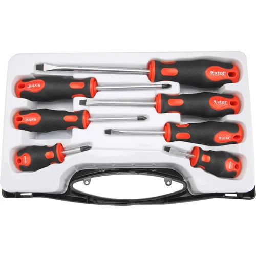 Zrušeno! nahrazeno výrobkem 8819257, šroubováky, sada 7ks EXTOL PREMIUM 8819200