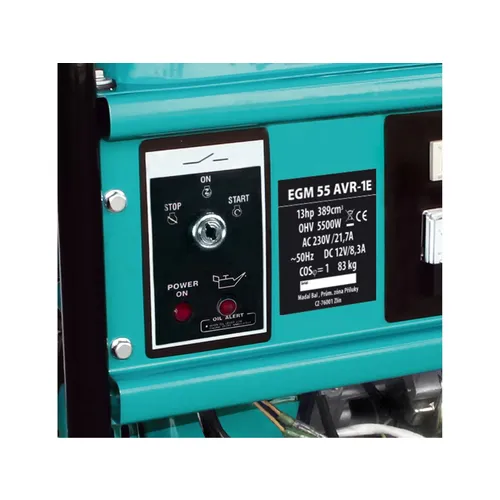 Zrušeno! nahrazeno výrobkem 8896415, elektrocentrála benzínová 13hp/5,5kw, pro svařování, elektrický start HERON 8896115