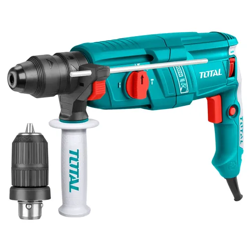 Zrušeno! nahrazeno výrobkem th308268-2, kladivo vrtací, sds plus, 2,5j TOTAL TH308266-2