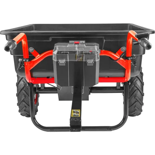 Dvoukolák nákladní s převodovkou aku, 400kg, 225l, 40v li-ion, 6ah EXTOL PREMIUM 8891592