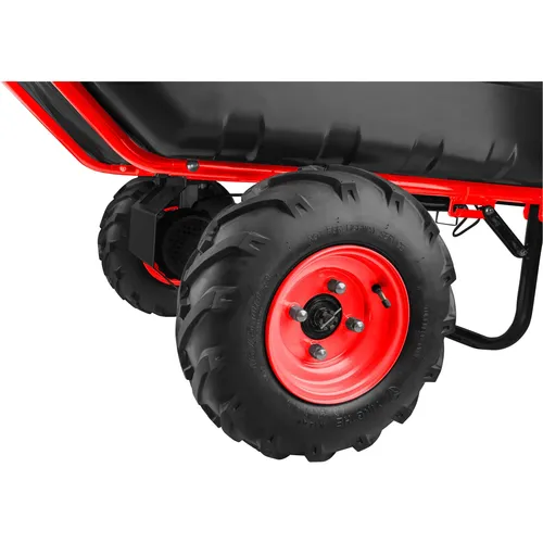 Dvoukolák nákladní s převodovkou aku, 400kg, 225l, 40v li-ion, 6ah EXTOL PREMIUM 8891592