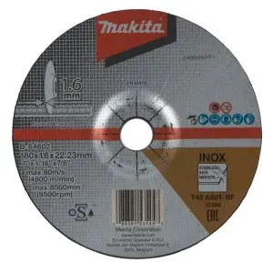 Makita B-64602 kotouč řezný nerez 180x1.6x22.23mm=new E-25018