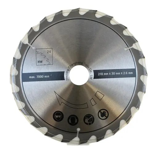 Scheppach Pilový kotouč TCT ( 210 x 30 x 2,6 mm, 24 Z ) pro HM 210 L / HS 81 S / HS 80 / HS 210