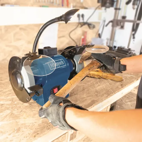 Scheppach BG 150 dvoukotoučová bruska s indukčním motorem