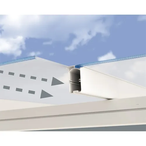 Palram - Canopia Sierra 5400 bílá 3 x 5,46 hliníková (montovaná) pergola