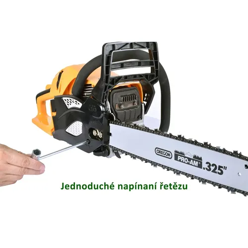 Riwall PRO RPCS 5545 řetězová pila s benzinovým motorem 54 ccm