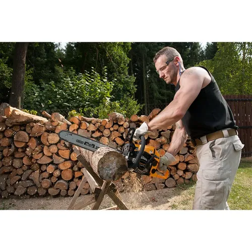 Riwall PRO RPCS 5545 řetězová pila s benzinovým motorem 54 ccm