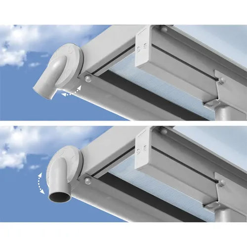 Palram - Canopia Sierra 3000 bílá 3 x 3 hliníková (montovaná) pergola