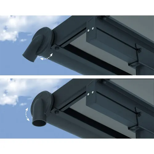 Palram - Canopia Capri 4200 antracit 3 x 4,25 hliníková (montovaná) pergola