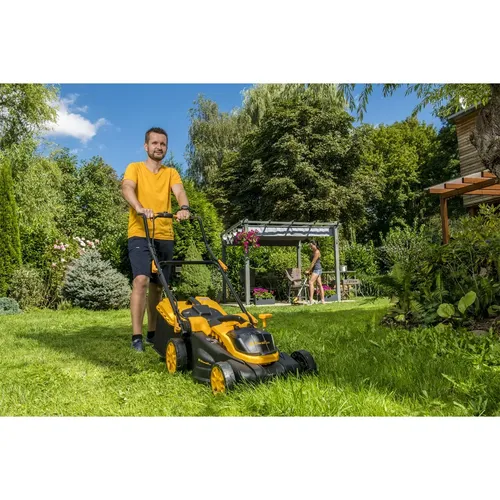 Riwall PRO RALM 3820 akumulátorová sekačka 2 x 20 V (bez baterie a nabíječky)